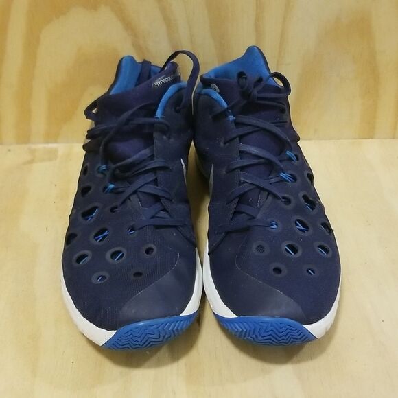 Nike Zoom Hyperquickness  Navy Blue Size 13 - Picture 2 of 8